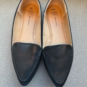 Time and Tru black flats